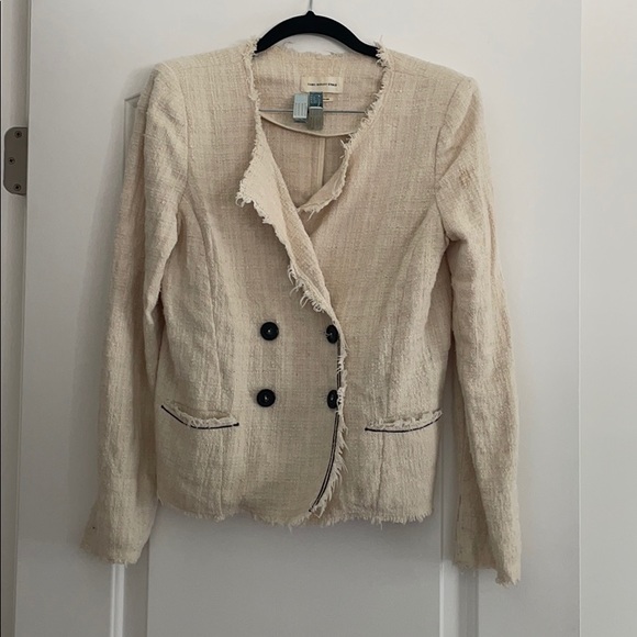 Isabel Marant Flenn collarless Cropped Jacket - Picture 3 of 9